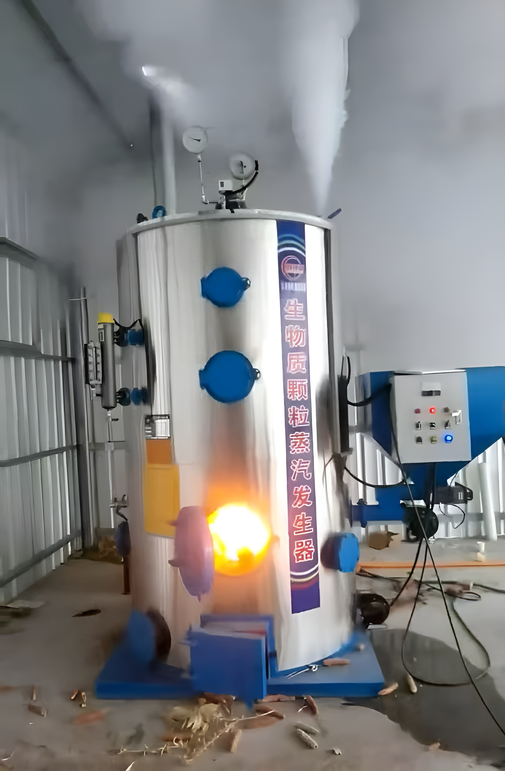 立式生物质蒸汽发生器(图1)