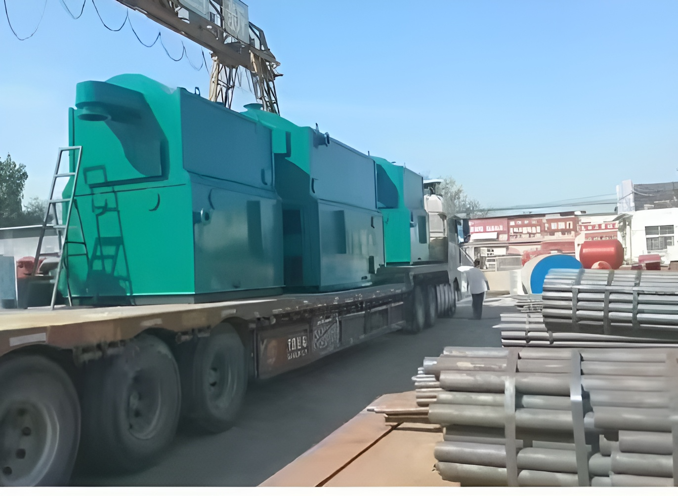 三台无烟浴暖锅炉(图1)